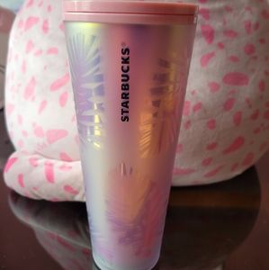 Rare Starbucks 2019 Pink Holiday Tumbler
